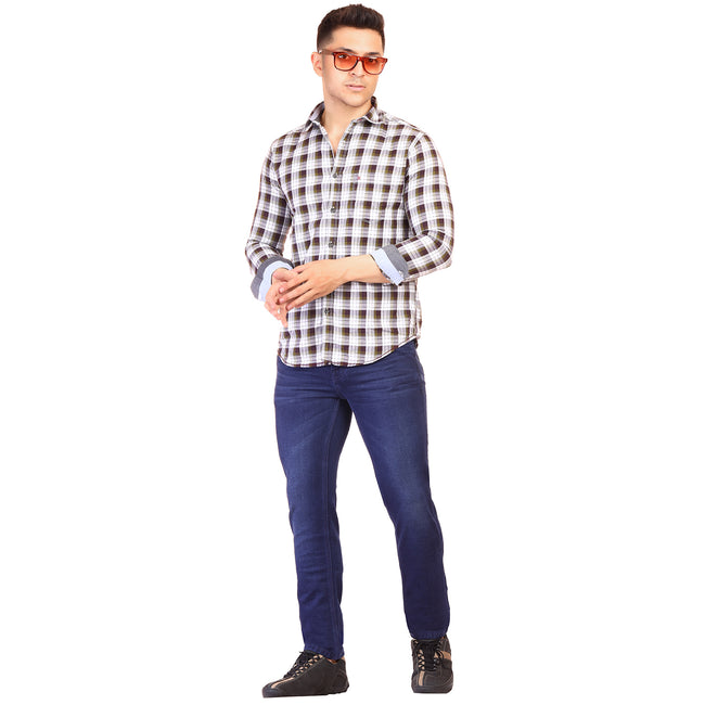 Living Legend Men Light Blue Slim Fit Low-Rise Stretchable Jeans