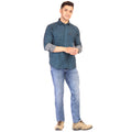 Living Legend Men Light Blue Tint Slim Fit Low-Rise Stretchable Jeans