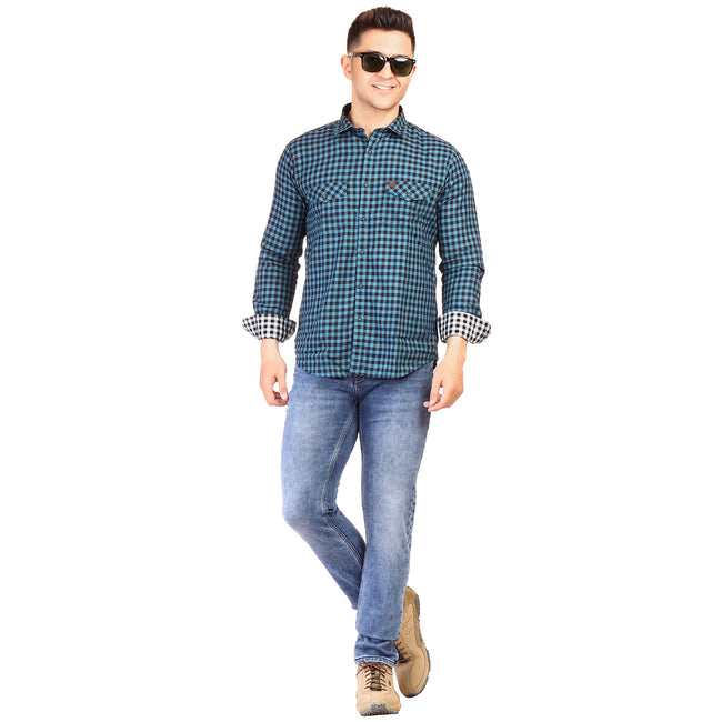 Living Legend Men Mid Blue Tint Slim Fit Low-Rise  Stretchable  Jeans