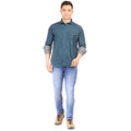 Living Legend Men Light Blue Slim Fit Low-Rise Stretchable Jeans