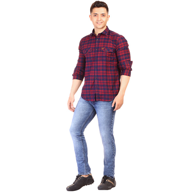 Living Legend Men Mid Blue Slim Fit Low-Rise Stretchable Jeans