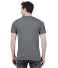 Living Legend Men Dark Melange Slim Fit Round Neck T - Shirt