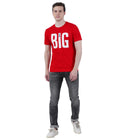 Living Legend Men Red Slim Fit Round Neck T - Shirt