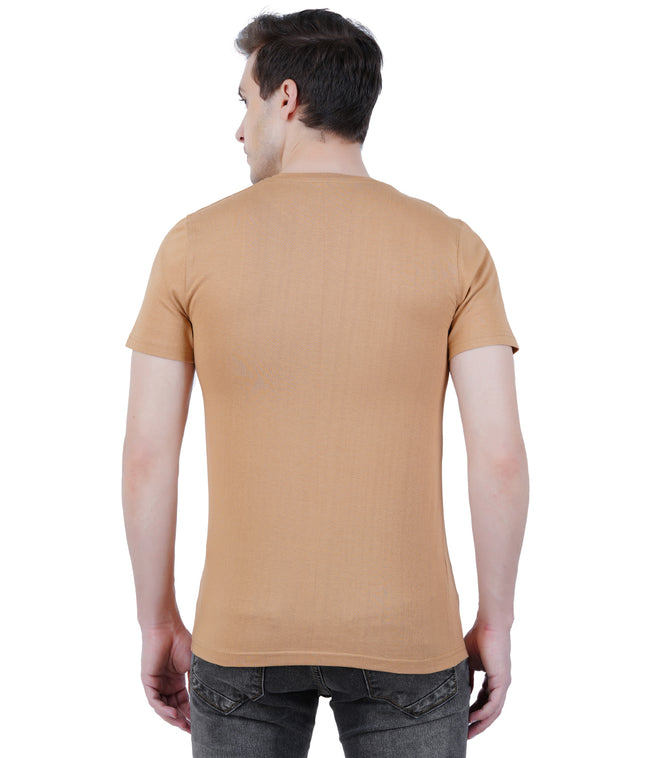Living Legend Men Skin Slim Fit Round Neck T - Shirt