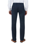Living Legend Men Sailor Blue Printed Slim fit Low Rise Stretch Casual Trouser