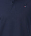 Living Legend  Men Navy Slim Fit Polo T - Shirt