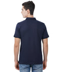 Living Legend  Men Navy Slim Fit Polo T - Shirt