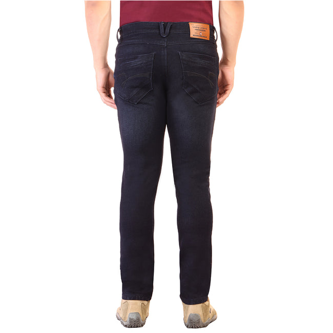Living Legend Men Black Slim Fit Low-Rise  Stretchable  Jeans