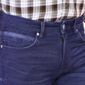 Living Legend Men Light Blue Slim Fit Low-Rise Stretchable Jeans