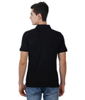 Living Legend Men Black Slim Fit Polo T - Shirt