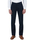 Living Legend Men Zaffre Blue Printed Slim fit Low Rise Stretch Casual Trouser