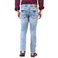 Living Legend  Men Light Blue Slim Fit Low-Rise  Stretchable  Jeans