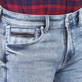 Living Legend  Men Light Blue Slim Fit Low-Rise  Stretchable  Jeans