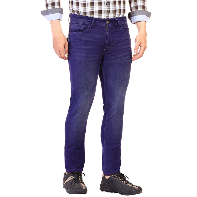 Living Legend Ink Blue  Slim Fit Low-Rise  Stretchable  Jeans