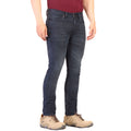 Living Legend Indigo Green Tint Slim Fit Low-Rise  Stretchable  Jeans