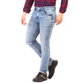 Living Legend  Men Light Blue Slim Fit Low-Rise  Stretchable  Jeans
