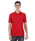 Living Legend Men Red Slim Fit Polo T - Shirt