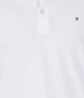 Living Legend Men White Slim Fit Polo T - Shirt