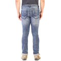 Living Legend Men Indigo Mid Blue Tint Slim Fit Low-Rise  Stretchable  Jeans