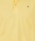 Living Legend Men Yellow Slim Fit Polo T - Shirt