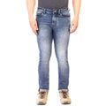 Living Legend Men Indigo Mid Blue Tint Slim Fit Low-Rise  Stretchable  Jeans