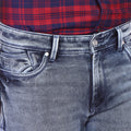 Living Legend Men Blue Grey Slim Fit Low-Rise  Stretchable  Jeans