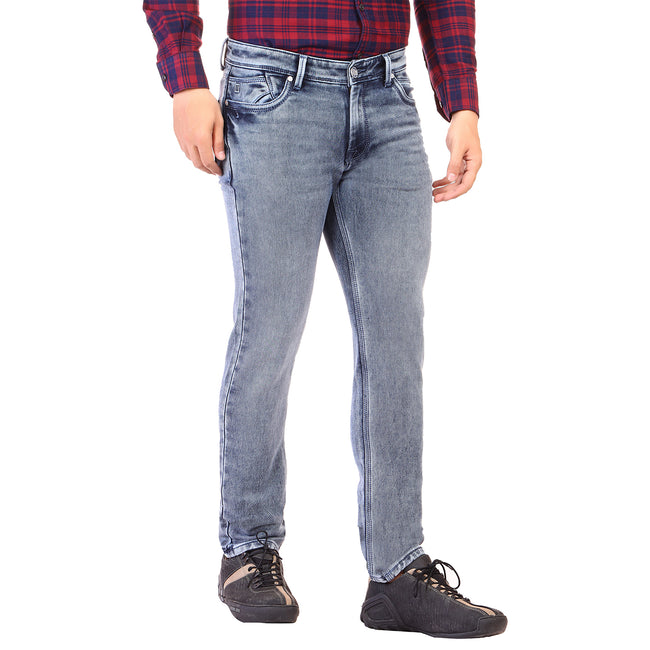 Living Legend Men Blue Grey Slim Fit Low-Rise  Stretchable  Jeans