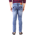 Living Legend Men Mid Blue Slim Fit Low-Rise Stretchable Jeans