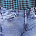Living Legend Men Dark Blue Slim Fit Low-Rise Stretchable Jeans