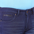Living Legend Dark Blue Slim Fit Low-Rise  Stretchable  Jeans