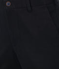 Living Legend Men Eerie Black Satin slim fit Mid Rise Casual Trouser