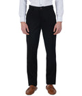Living Legend Men Raisin Black Twill slim fit Mid Rise Casual Trouser