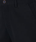 Living Legend Men Raisin Black Twill slim fit Mid Rise Casual Trouser