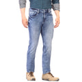 Living Legend Men Light Blue Tint Slim Fit Low-Rise Stretchable Jeans