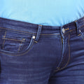 Living Legend Men Dark Blue Slim Fit Low-Rise Stretchable Jeans