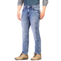 Living Legend Men Light Blue Tint Slim Fit Low-Rise Stretchable Jeans