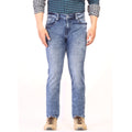 Living Legend Men Light Blue Tint Slim Fit Low-Rise Stretchable Jeans