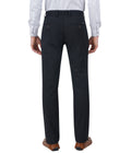 Living Legend Men Black Bean Printed Slim fit Low Rise Stretch Casual Trouser
