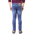 Living Legend Men Ice Blue Slim Fit Low-Rise Stretchable Jeans