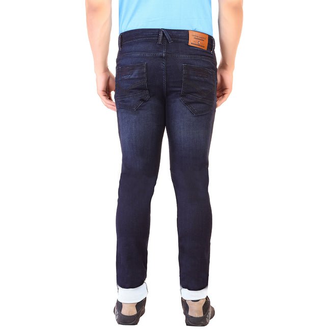Living Legend Men Indigo Blue Slim Fit Low-Rise  Stretchable  Jeans