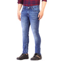 Living Legend Men Ice Blue Slim Fit Low-Rise Stretchable Jeans