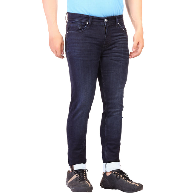 Living Legend Men Indigo Blue Slim Fit Low-Rise  Stretchable  Jeans