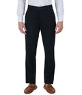 Living Legend Men Smoky Black Twill slim fit Mid Rise Casual Trouser