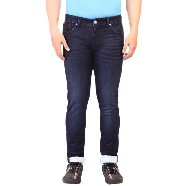 Living Legend Men Indigo Blue Slim Fit Low-Rise  Stretchable  Jeans