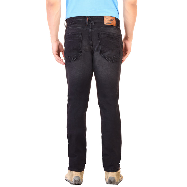 Living Legend Men Black Slim Fit Low-Rise  Stretchable  Jeans