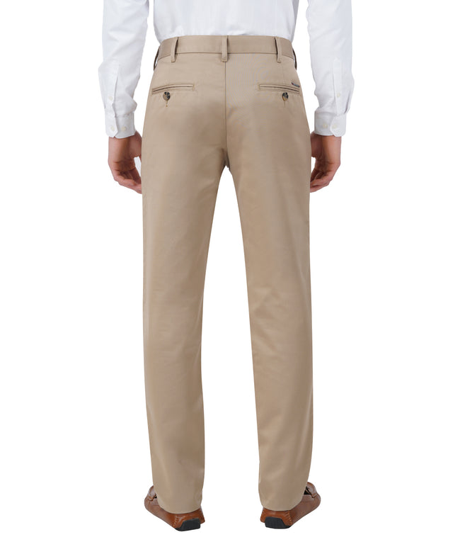 Living Legend Men Tan Twill slim fit Mid Rise Casual Trouser