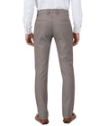 Living Legend Men Bean Dobby Slim fit Low Rise Stretch Casual Trouser