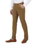 Living Legend Men Hazelwood Printed Slim fit Low Rise Stretch Casual Trouser