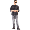 Living Legend  Men Charcoal Grey Slim Fit Low-Rise  Stretchable  Jeans