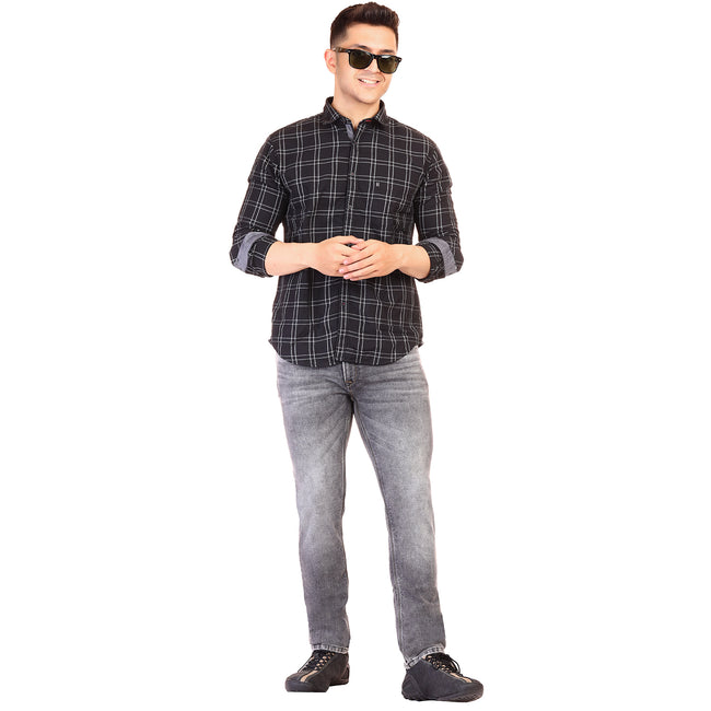 Living Legend  Men Charcoal Grey Slim Fit Low-Rise  Stretchable  Jeans